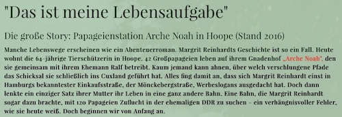 Vollständiger Artikel auf Tierschutz-Nord.de
