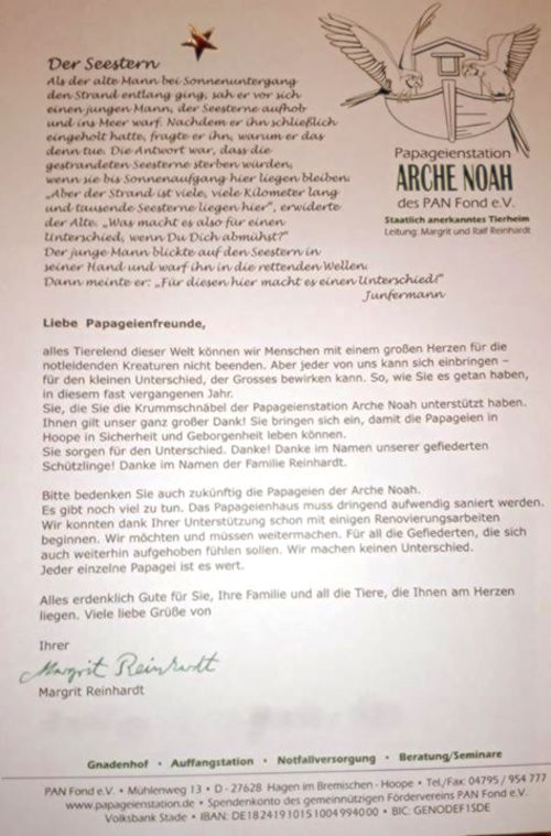 Weihnachtsbrief 2014