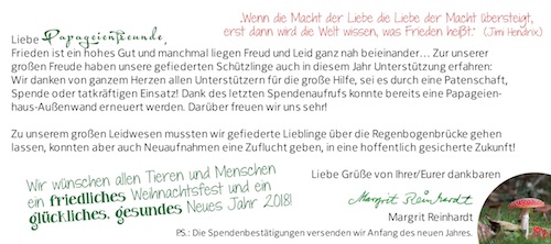 Weihnachtsbrief 2017 Klappseite 3