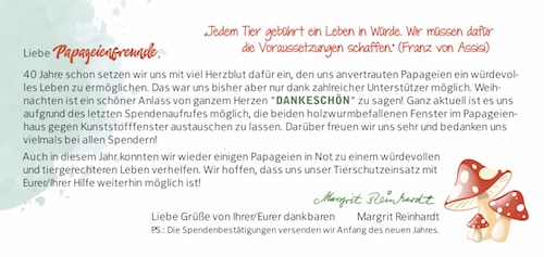 Weihnachtsbrief 2018 Klappseite 3